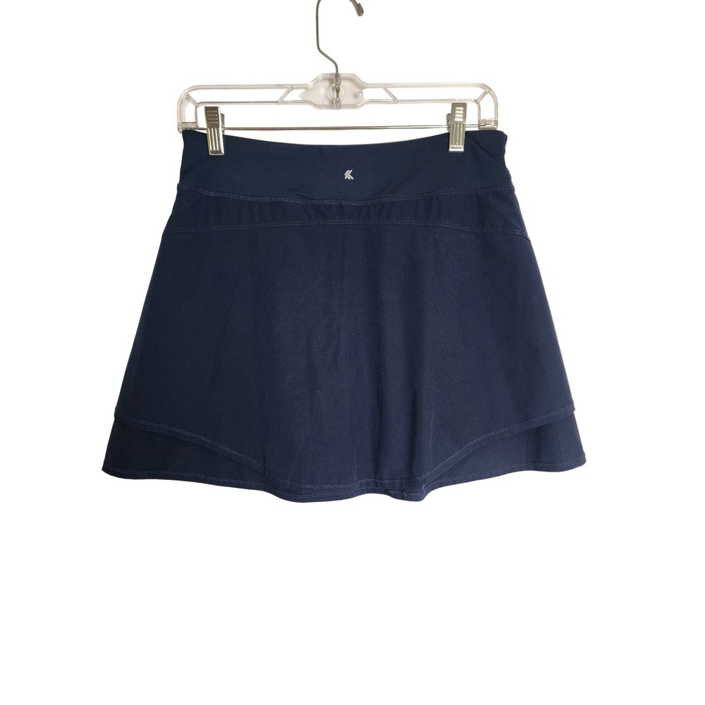 Kyodan Womens Navy Blue Athletic Skort Tennis Golf Skirt Built-in Shorts XS - Picture 2 of 4